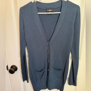 5/$10 | Women's Blue Cardigan Sweater